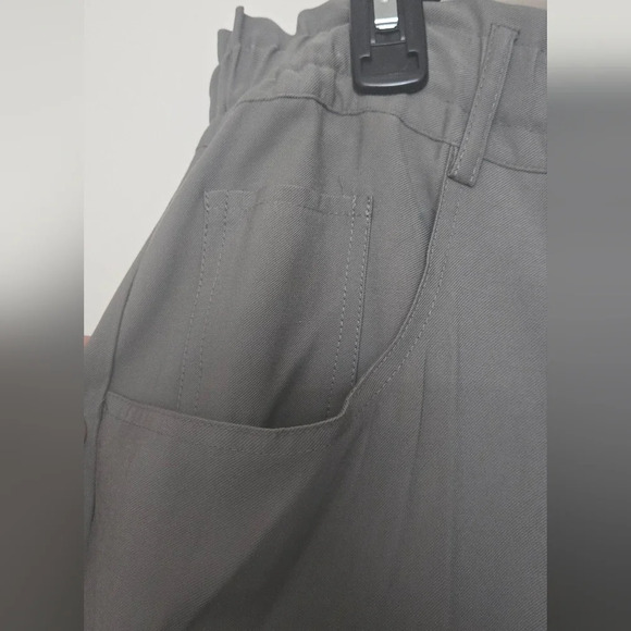 Steve Madden Paperbag Waist Wide Leg Utility Pants - Picture 6 of 9